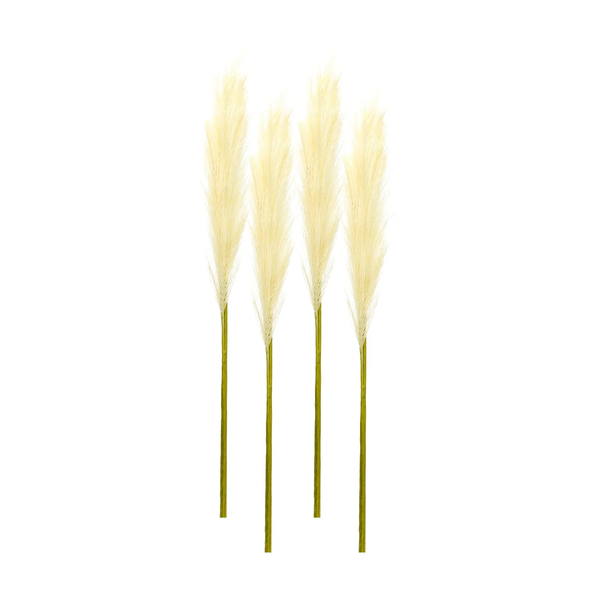 Faux Pampas Grass Spray Bundle Christmas Decor (Set of 4) 30 Inch for Living Room Styling By Melrose