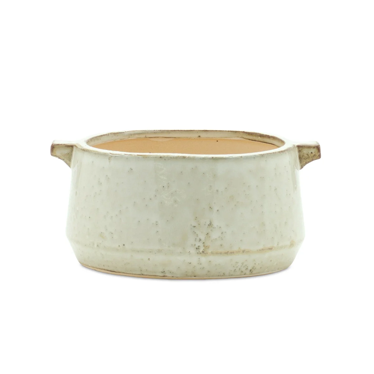 Bowl Planter – Terra Cotta Clay – 3.5"H Rustic Indoor Outdoor By Melrose