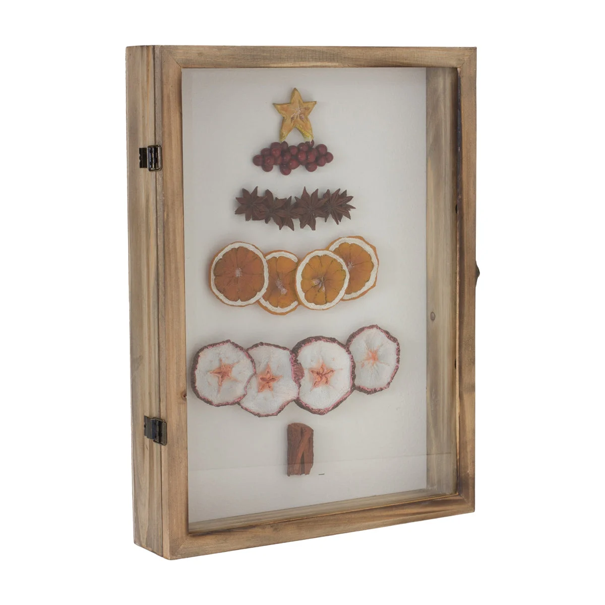 Fruit Tree Shadow Box,16"H - Wood Resin Christmas Wall Decor By Melrose
