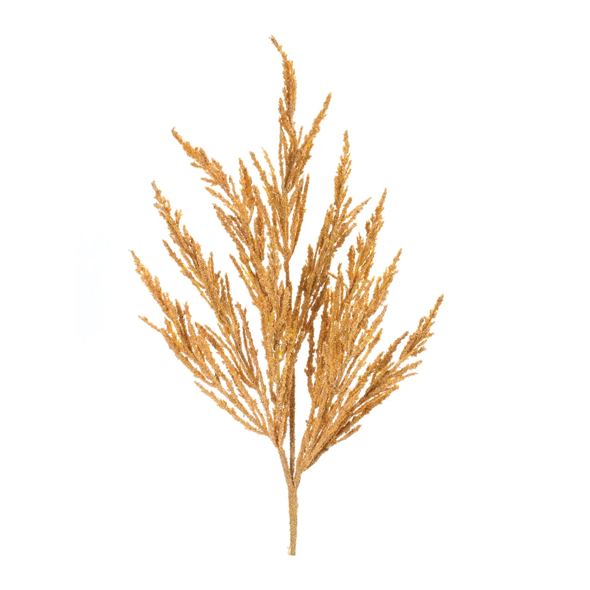Faux Gold Autumn Spray – 24.5"H – Set of 6 – Perfect for Vases or Garland Arrangements