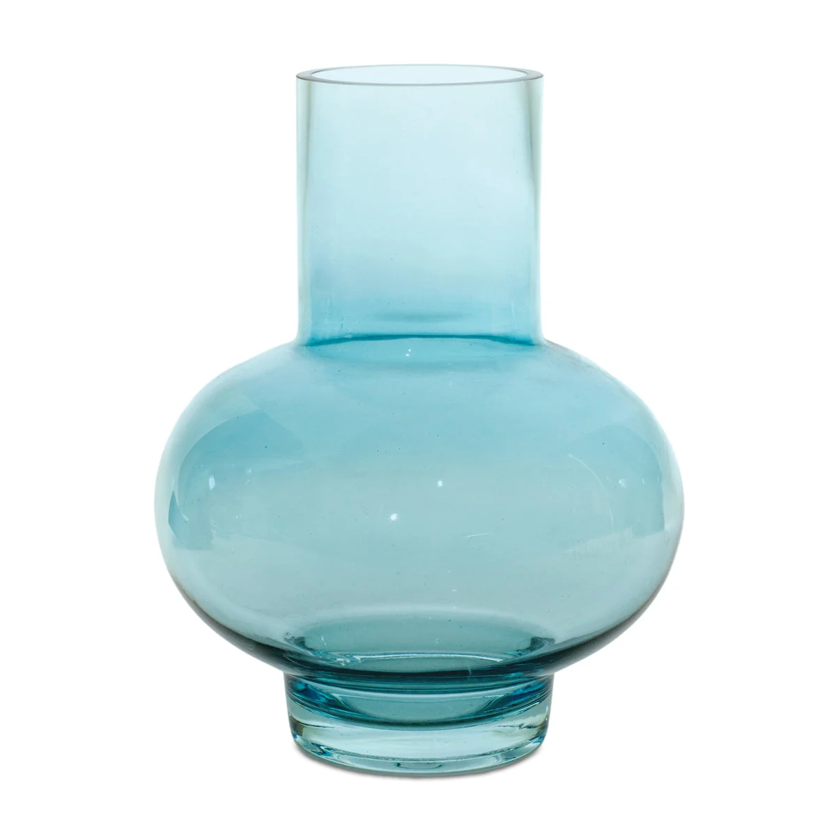 Blue Vase Set Of 4 9 Inch Height For Fresh Flowers Or Decorative Branches By Melrose