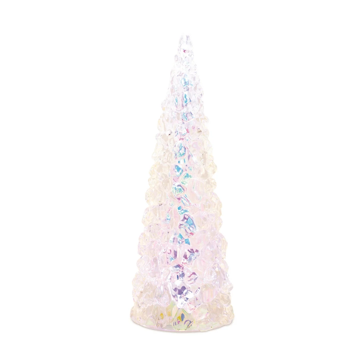 LED Pine Tabletop Christmas Tree 13.5"H – Multicolor Light by Melrose
