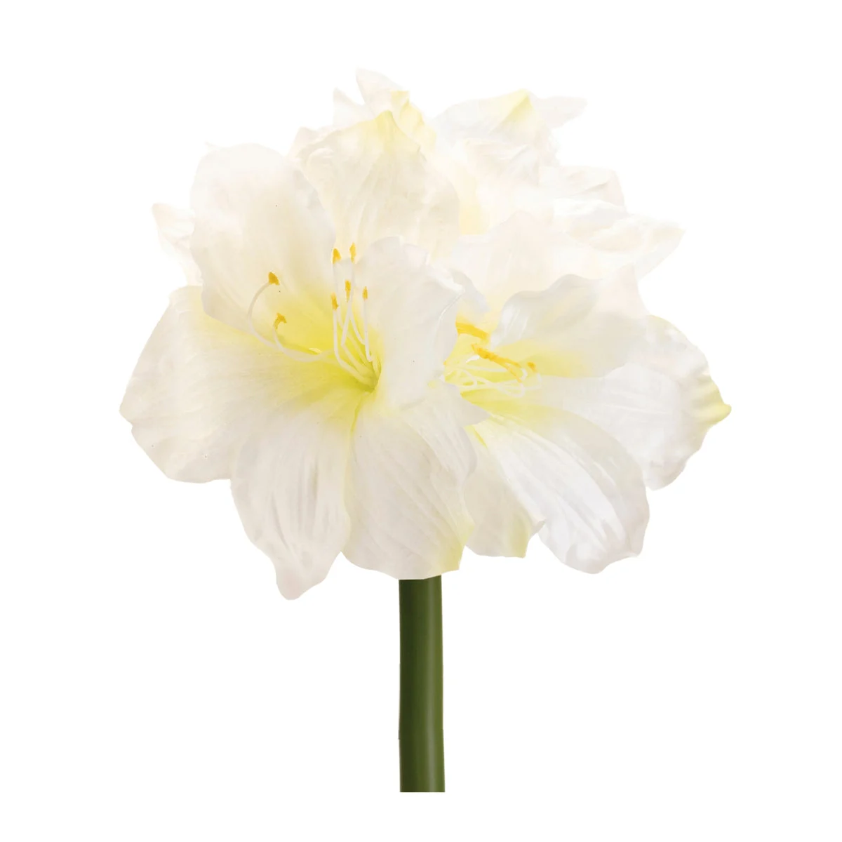 Artificial Amaryllis Floral Accents Realistic Polyester Stems – 28.5" H by Melrose