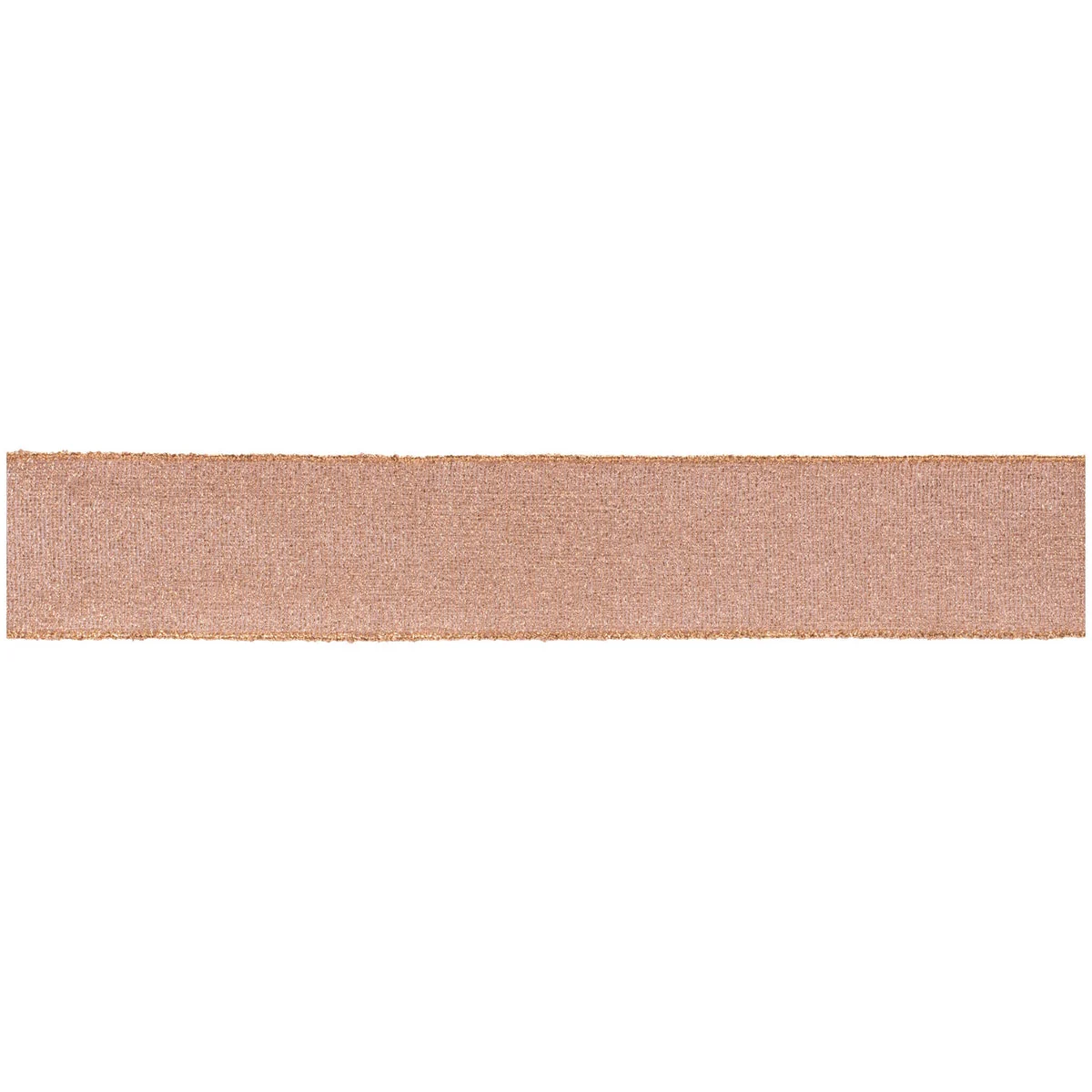 Pink Shimmer Wired Ribbon (Set of 2) – 2.5" x 10 Yds. Holiday Ribbon for Indoor Decor by Melrose