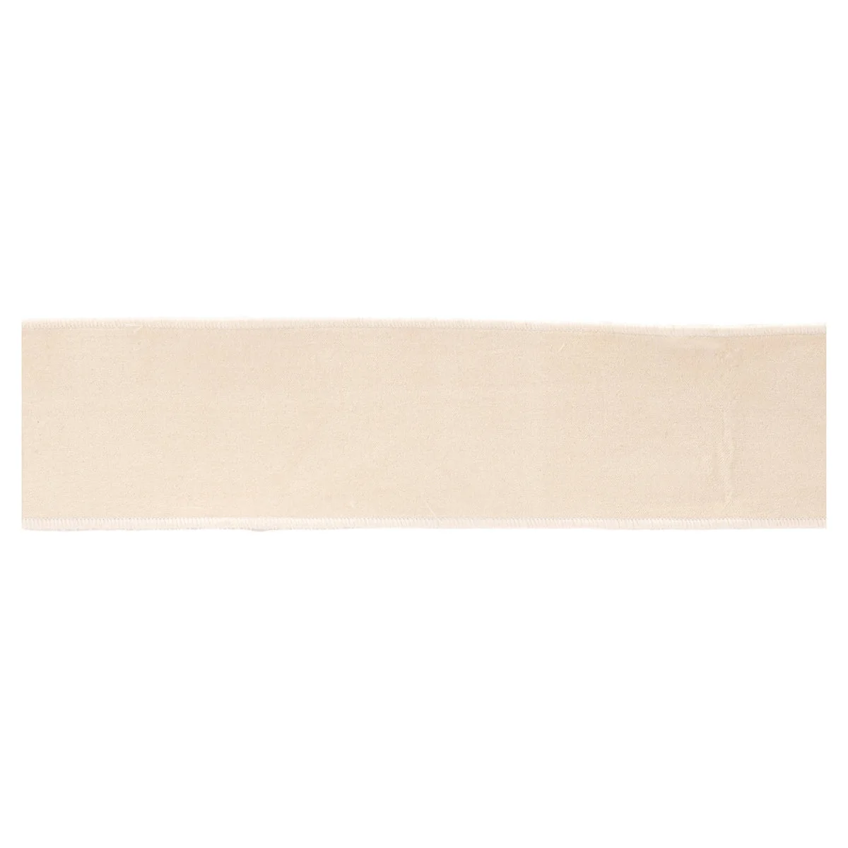 Blush Pink Wired Polyester Ribbon 4" x 5 Yards Soft Holiday and Craft Decor By Melrose