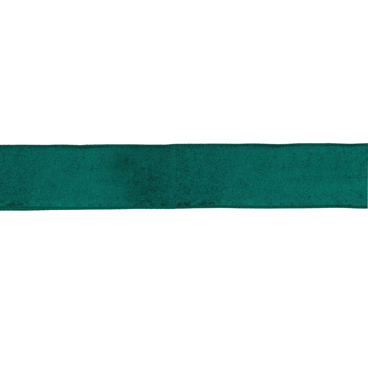 Holiday Wired Ribbon 2.5" W Teal Blue Polyester for Gift Wrapping by Melrose