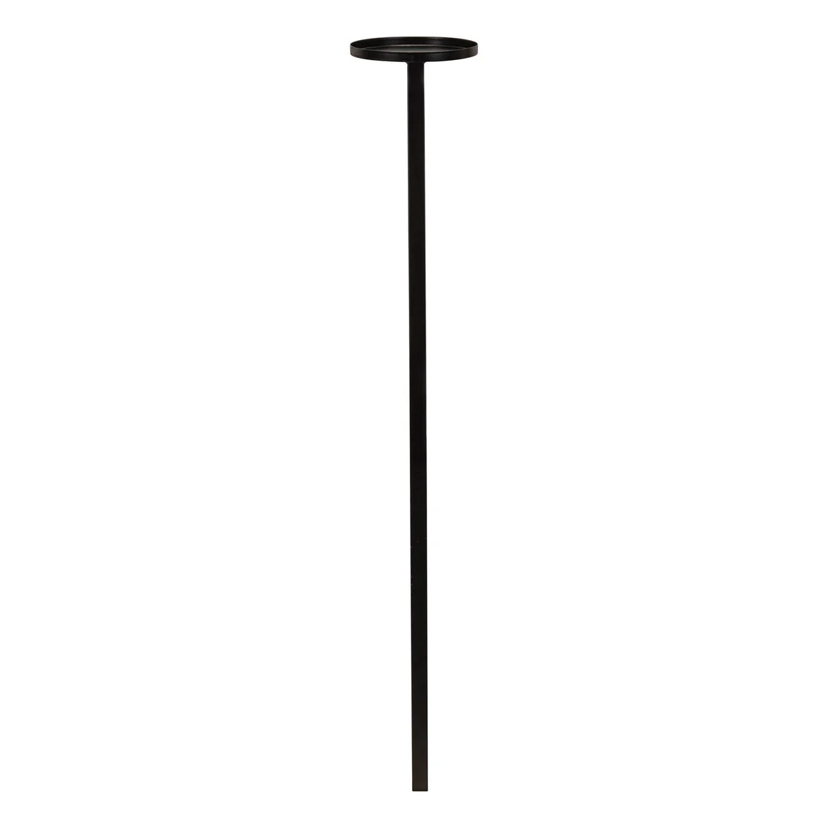 Metal Single Tree Topper Platform 36"H, Black Iron Christmas Decor By Melrose