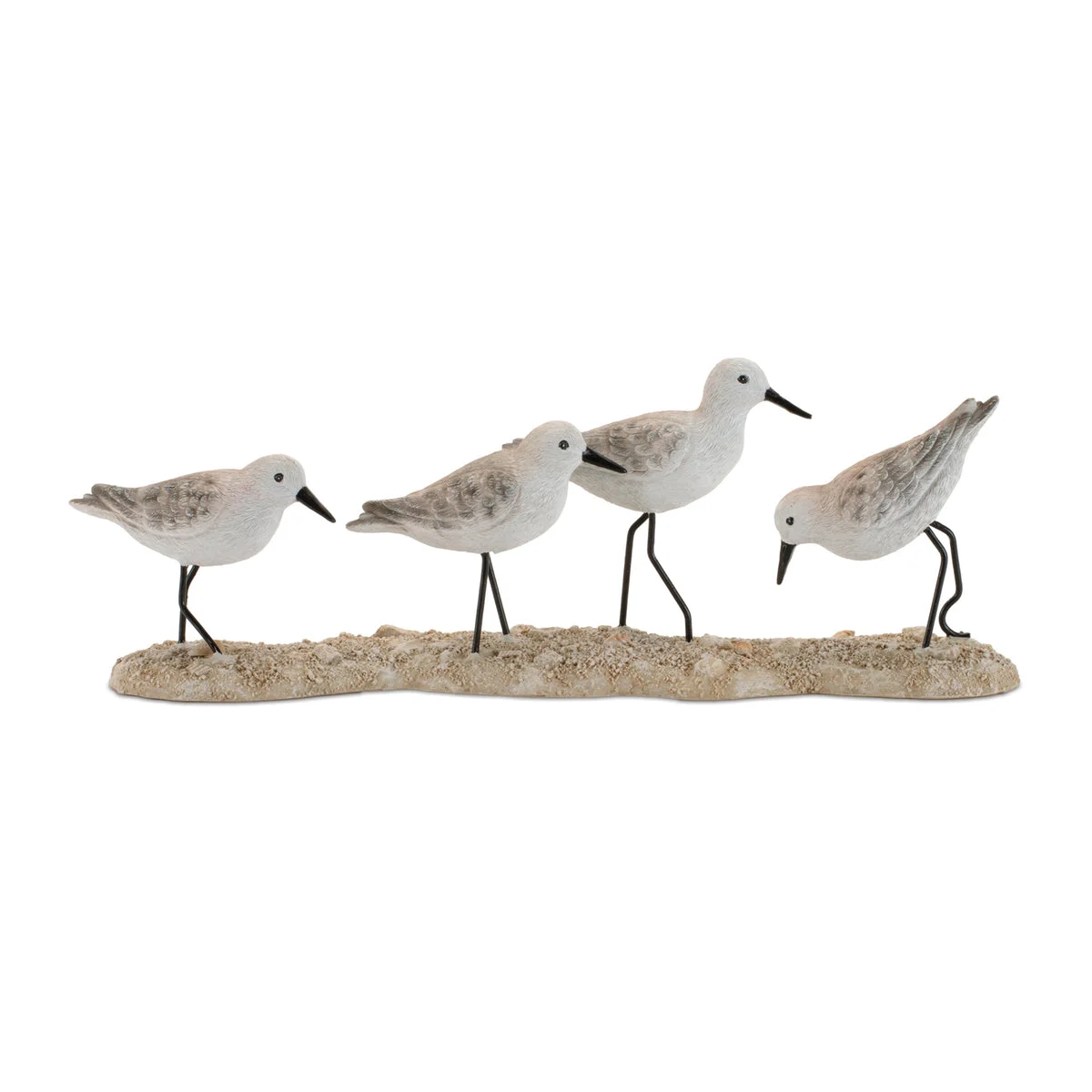 Sea Bird Figurine (Set of 2) 12"L, Coastal Resin Table Decor By Melrose