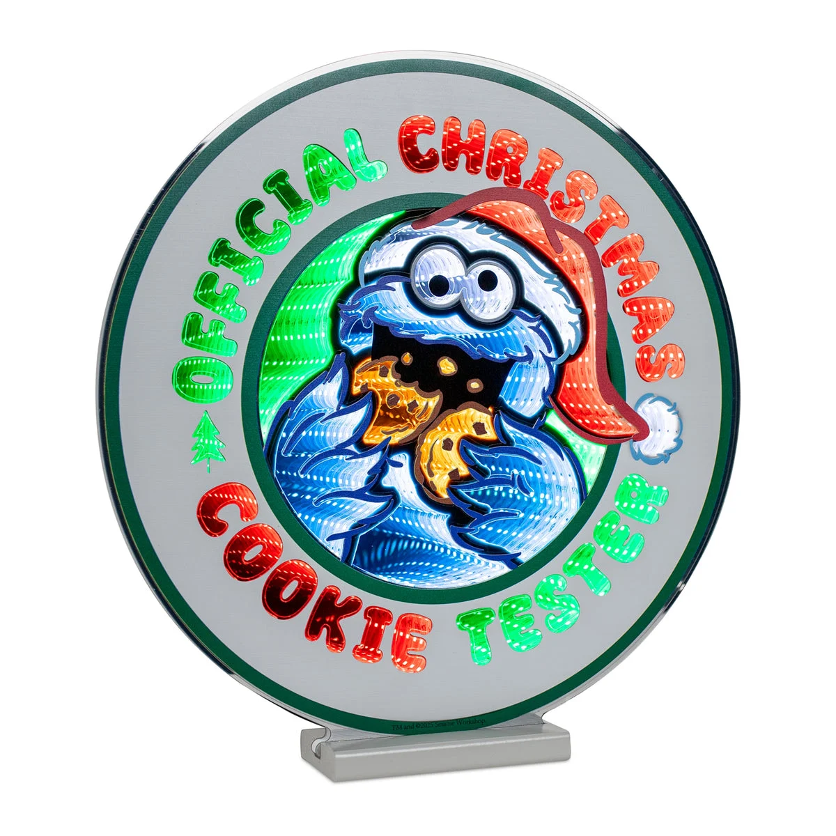 Kids Room LED Decorative Sign Holiday Cookie Monster 16" by Melrose