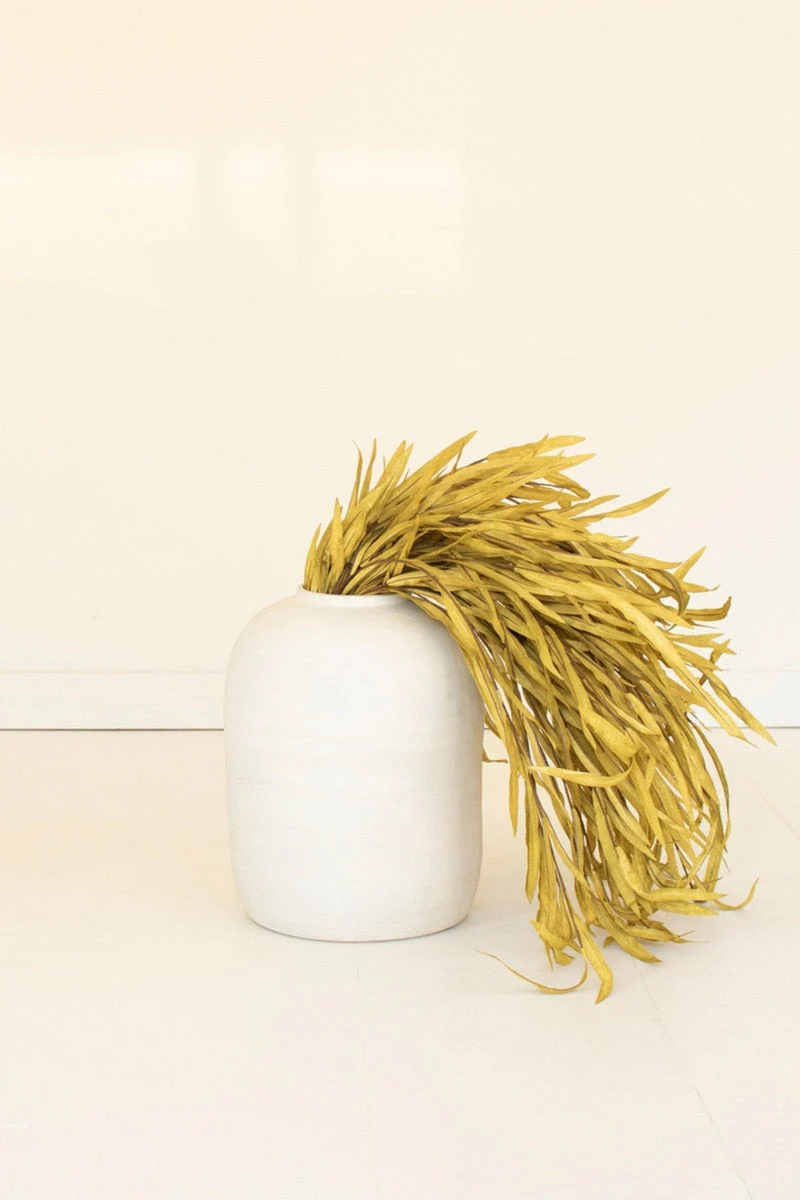Artificial Leaf Stem Minimalist Botanical Look – 37" Tall for Living Room by Kalalou