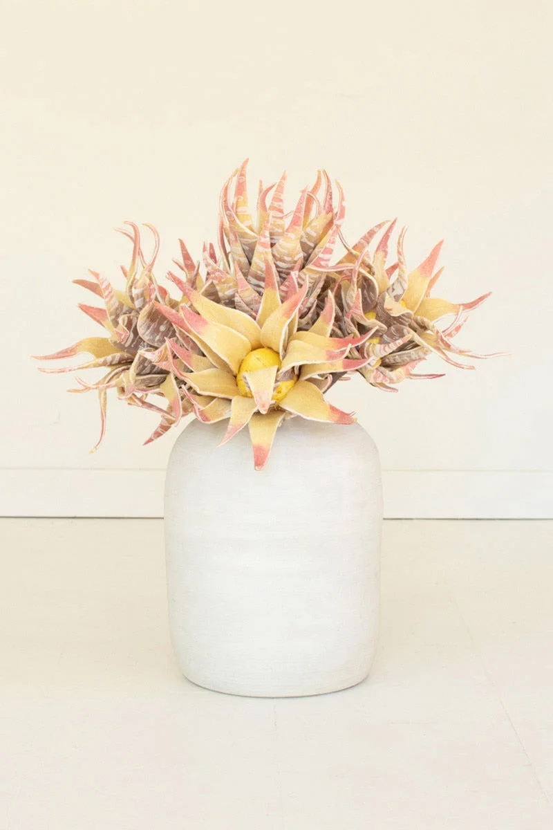 Botanica Protea Inspired Floral Stem 25" H Artificial Botanical Decor by Kalalou